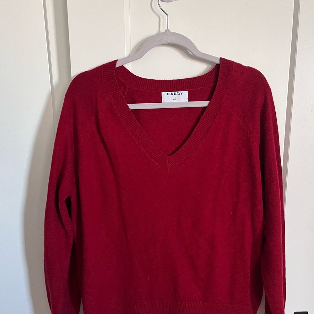 Old Navy Women's Red Sweater